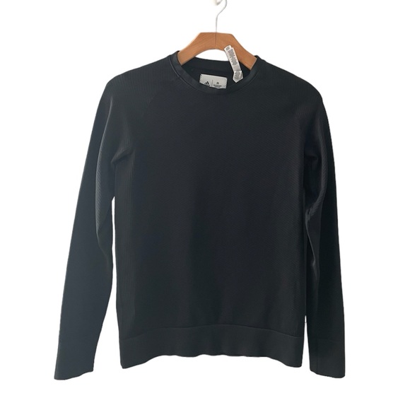 Adidas Reigning Champ Woman’s Performance Wear Black Long sleeve size S - Picture 1 of 9